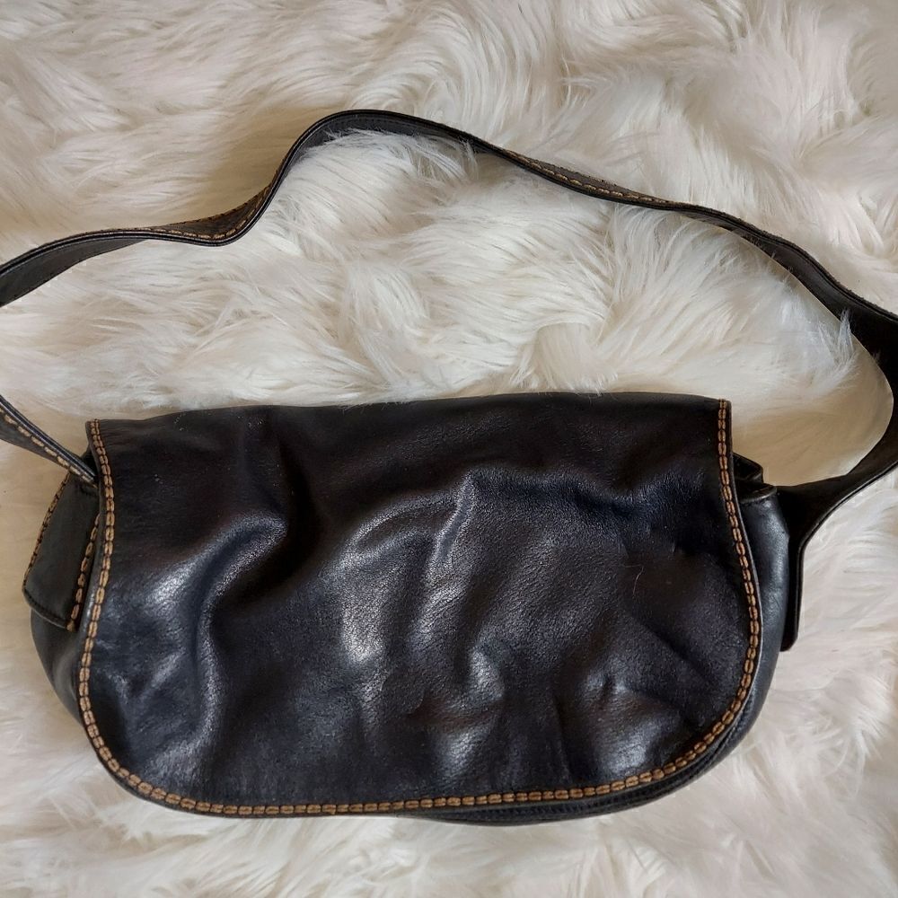 Marco Buggiani Leather shoulder bag‎
